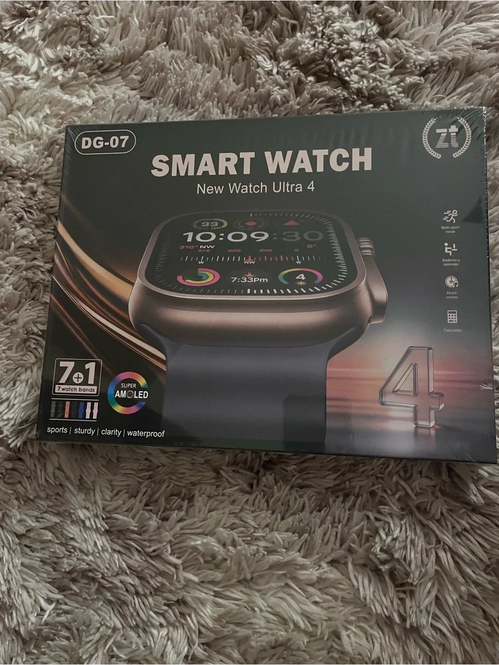 Smart Watch New Watch Ultra 4 - Black